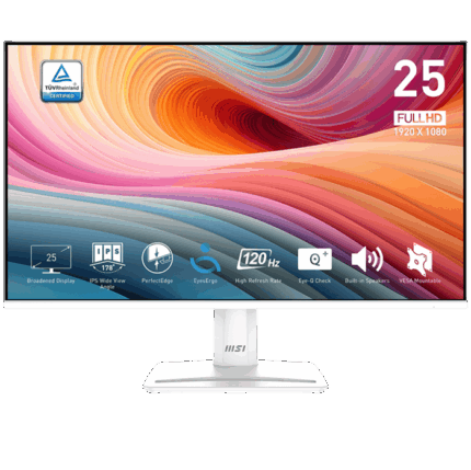 MSI PRO MP251 E2 120Hz - WHITE